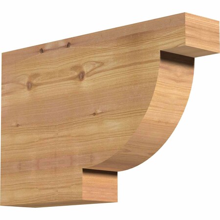 Ekena Millwork Alpine Smooth Rafter Tail, Western Red Cedar, 3 1/2"W x 12"H x 18"L RFT04X12X18ALP00SWR